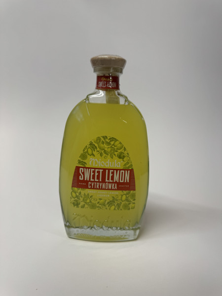 Miodula Sweet Lemon Cytrynówka - Likiery - Alkohole - Smaki Natury